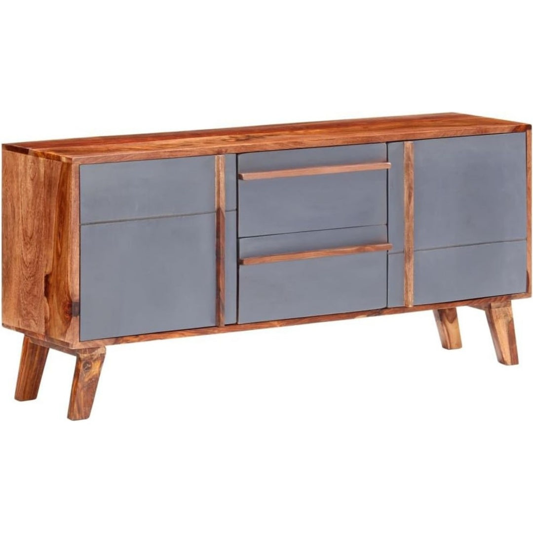2 Schubladen und Schubladen an dem Sideboard